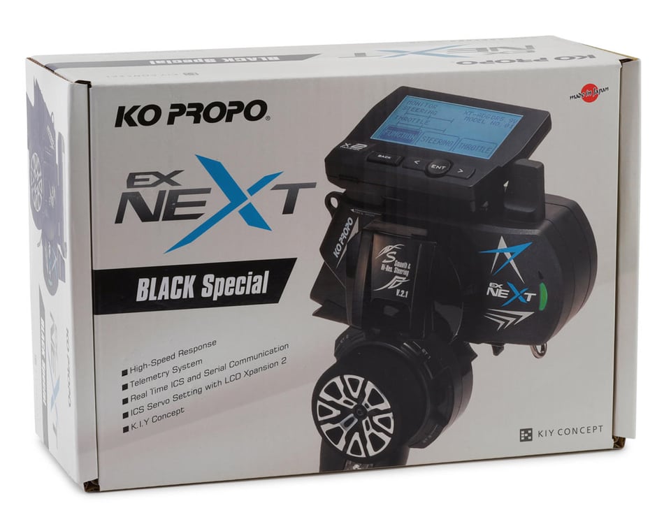 KO Propo EX-NEXT Black SP 2.4GHz Radio System [KOP10744] - AMain