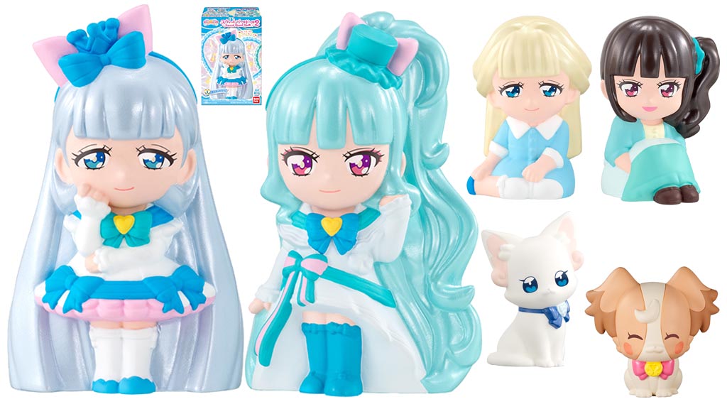 わんぷり】ユキ・まゆ・こむぎがかわいいソフビに！ ＆10月7日の食玩