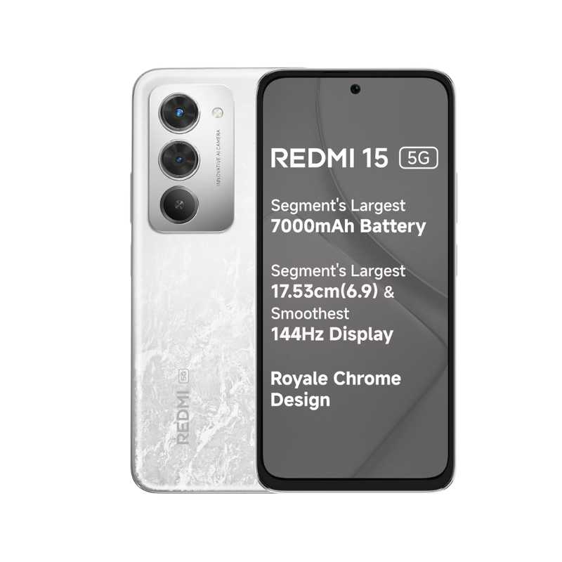 Redmi 15 5G – Power-Packed Smartphone with 7000mAh Battery