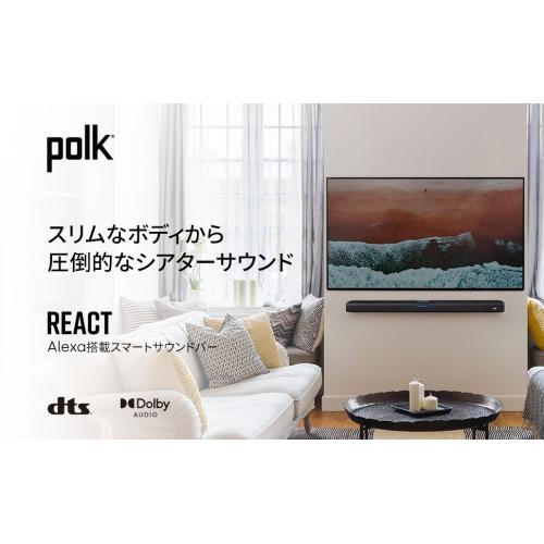 polk Audio＞polk REACT サウンドバー | ANAショッピング A-style