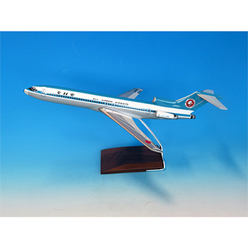 1：100 BOEING 727-200 JA8355 モヒカンルックデスクトップモデル