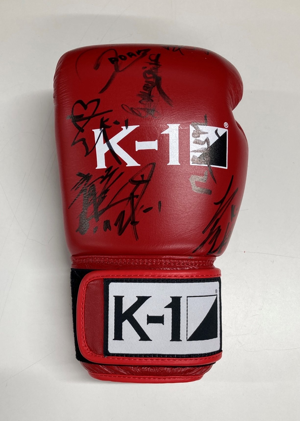 超激レア K‐1サイン入りグローブ K‐1ワールドMAX2002