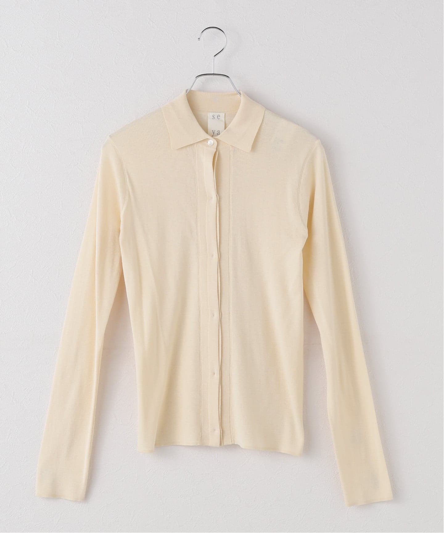 seya.】HIGH GAUZE SILK SHIRT/ULTRA FINE 2（ニット／セーター