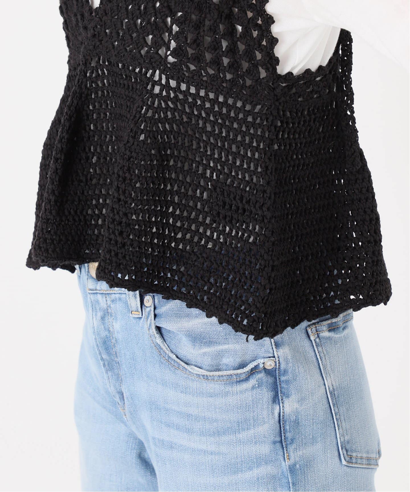 クロシェニットキャミソール（キャミソール）｜Spick and Span