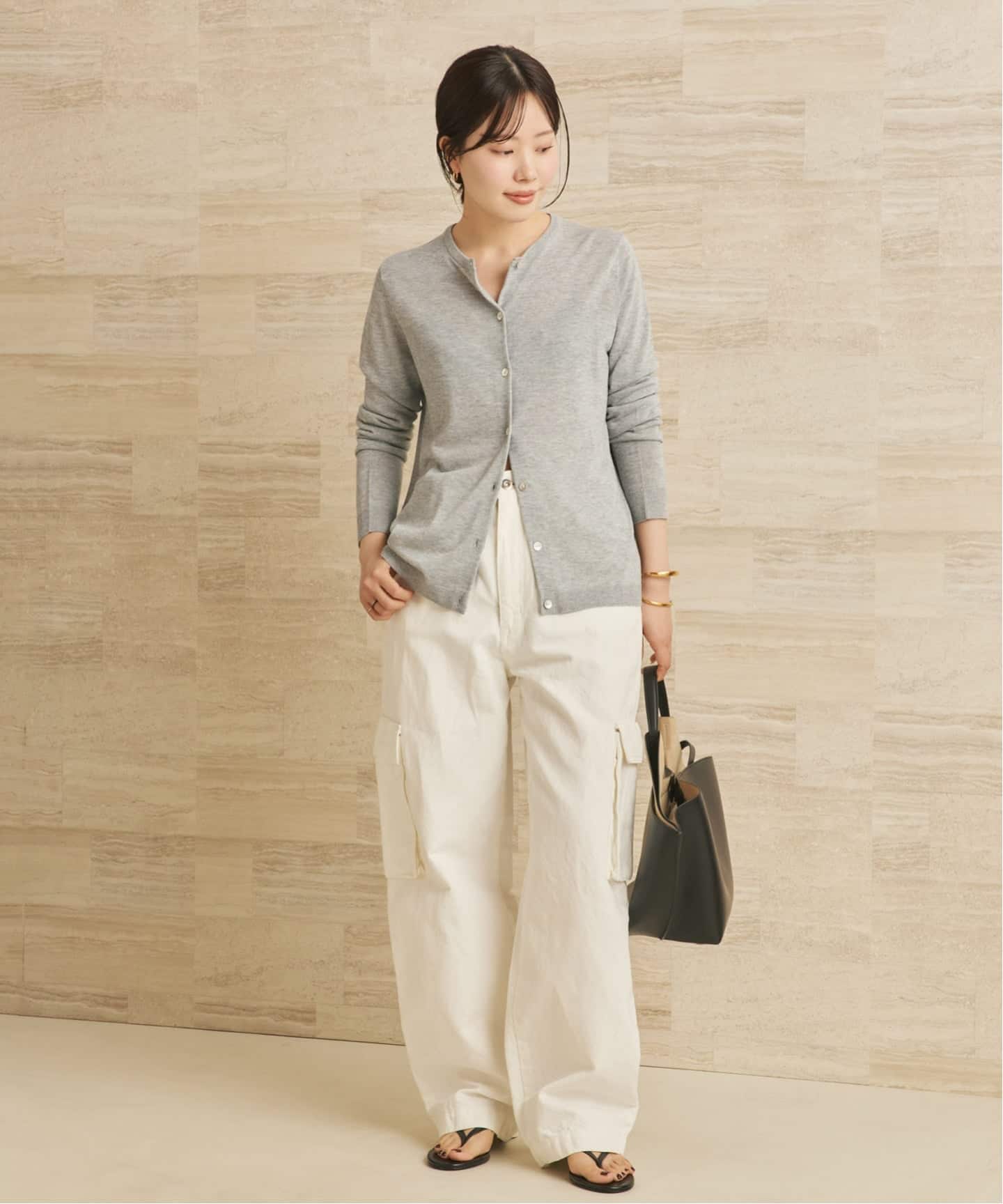 追加予約》vis/silk mix カーディガン（カーディガン）｜Plage