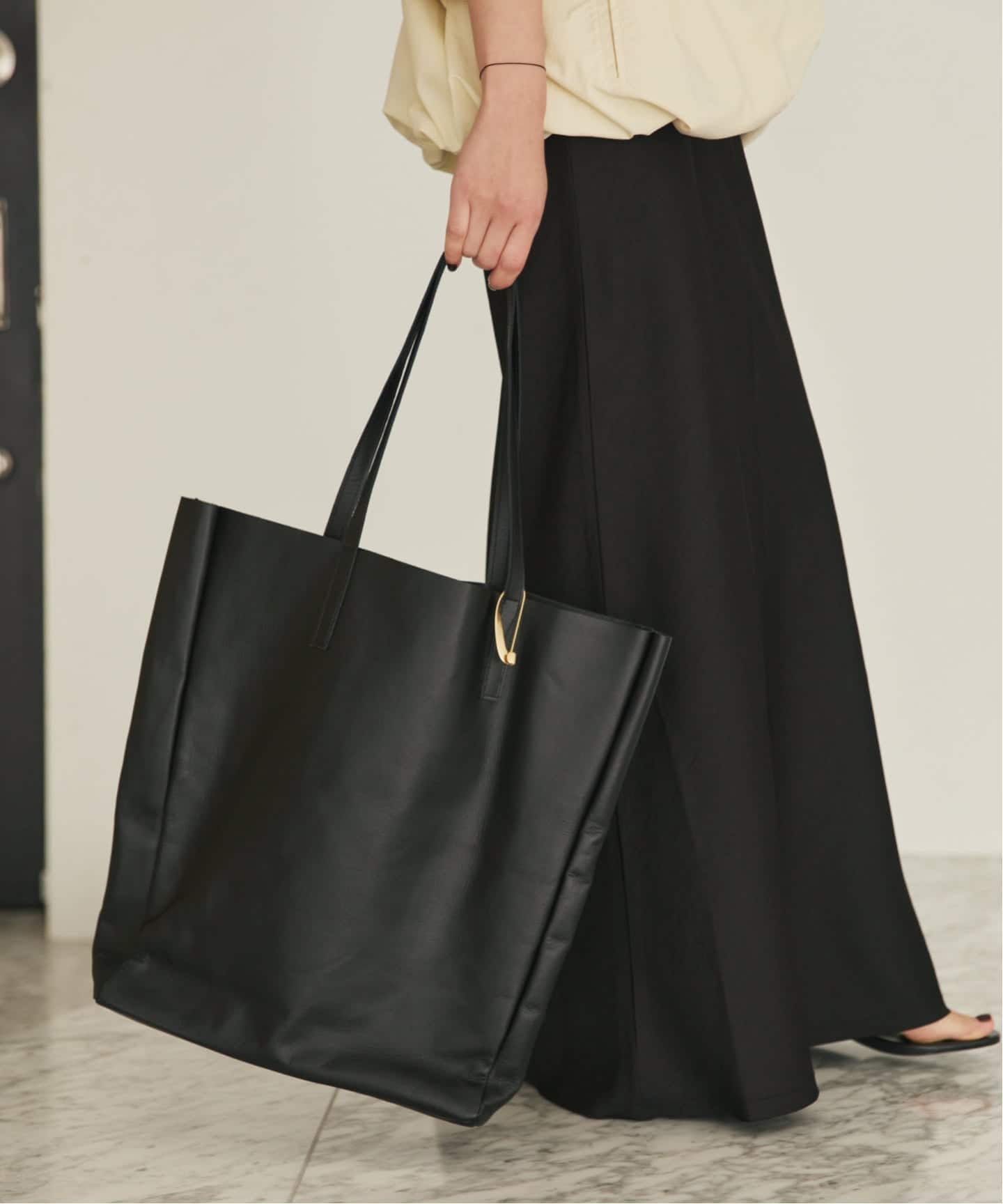 追加》les Tendre leather tote バッグ（トートバッグ）｜Plage