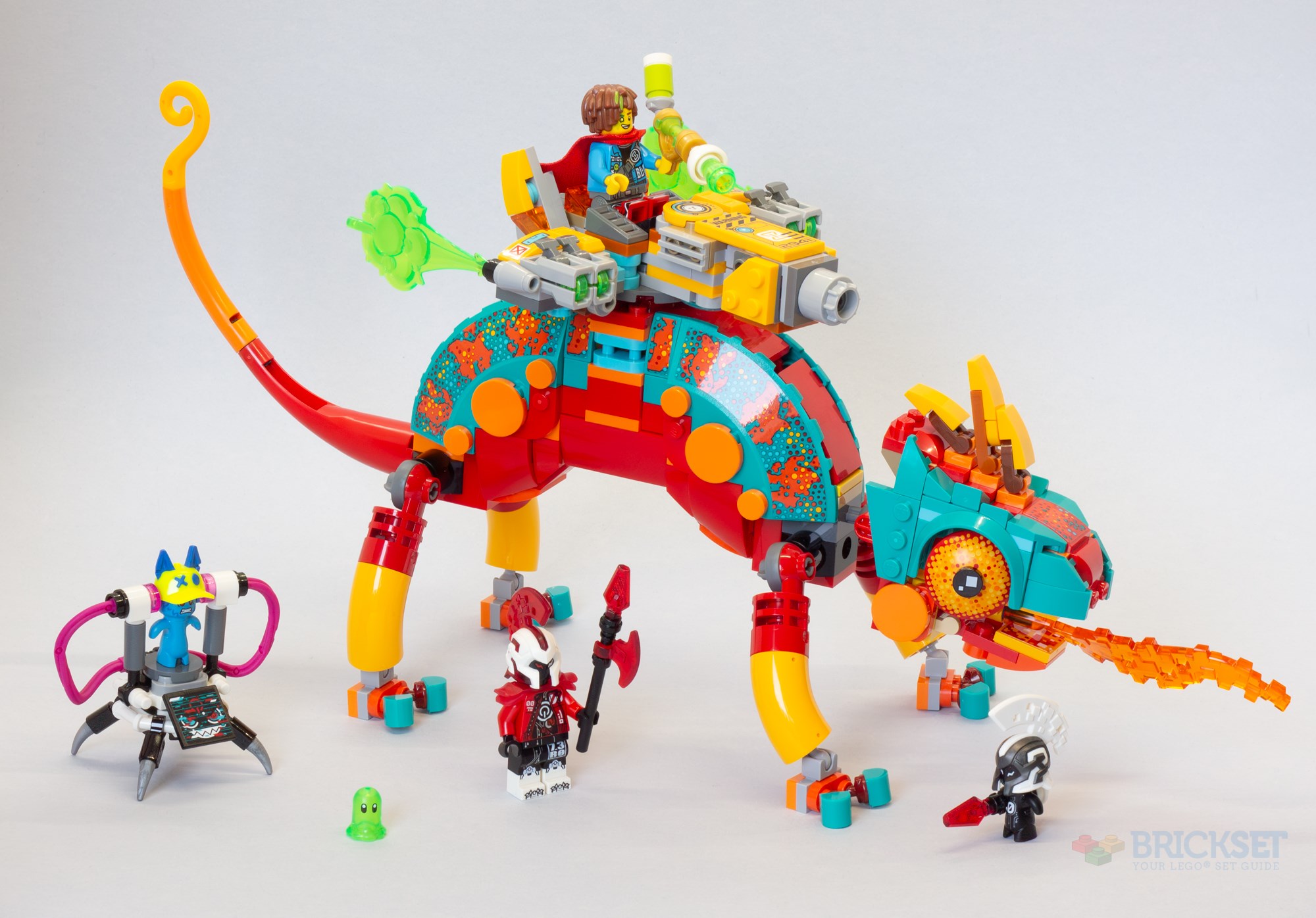 LEGO Dreamzzz 71492 Mateo's Fire Chameleon review | Brickset