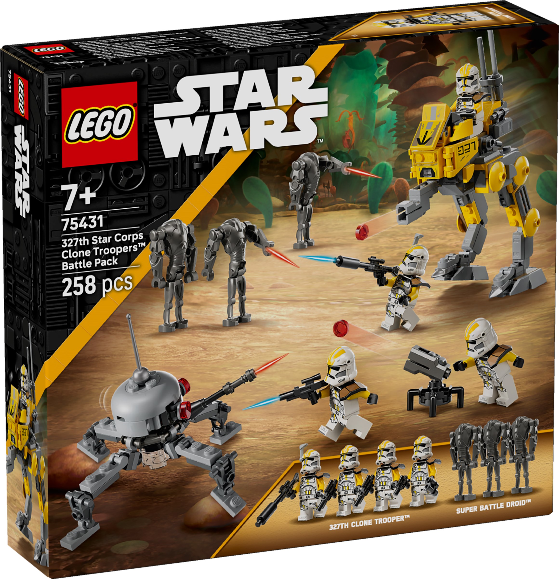 LEGO Star Wars 327th Star Corps Battle Pack and V-19 Torrent