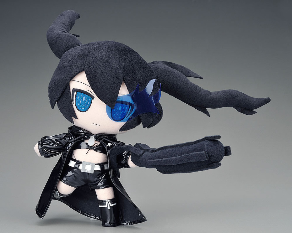 ねんどろいどぷらす ぬいぐるみシリーズ17 ブラック☆ロックシューター