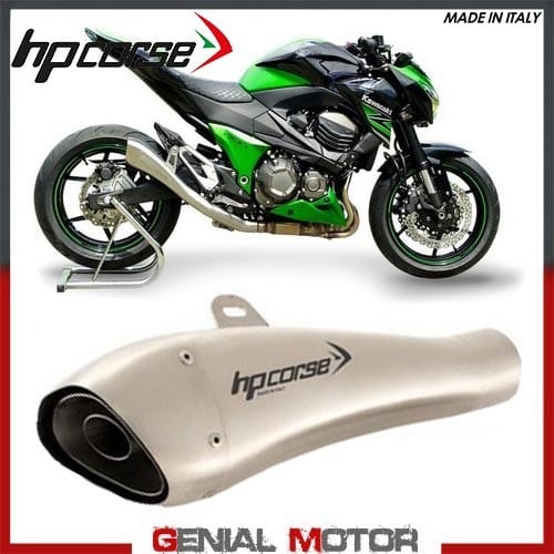 Exhaust Hp Corse Hydroform Satin Kawasaki Z 800 2013 13 | eBay