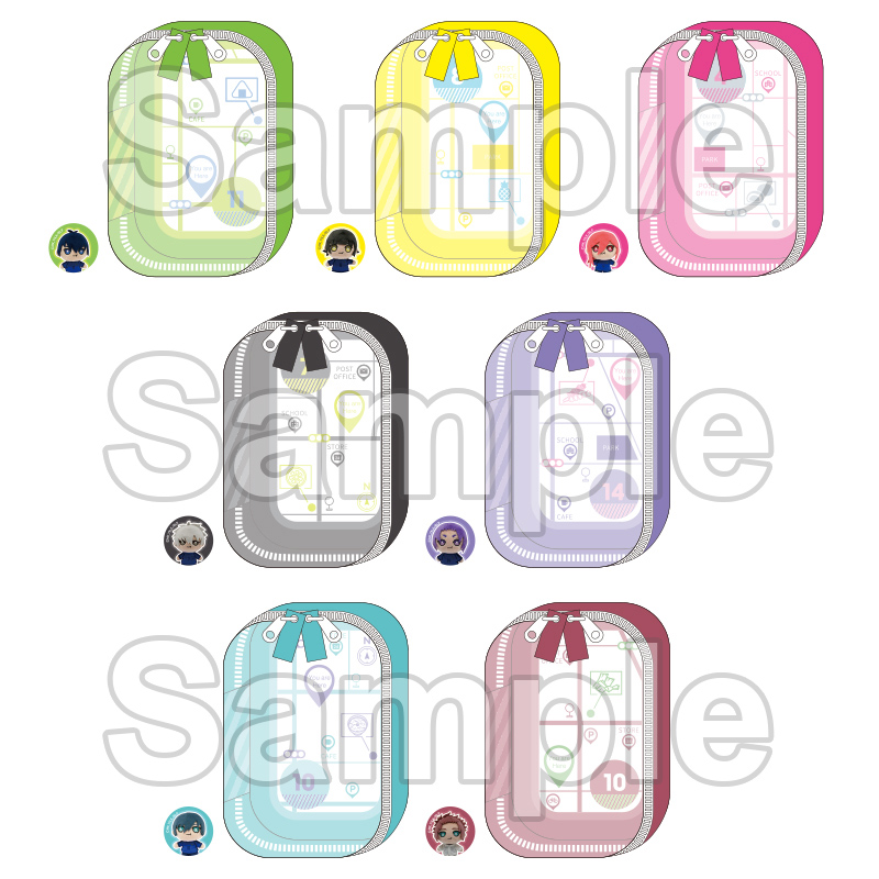 ブルーロック ぬいポーチ ミニミニ缶バッジ付き 食べ歩き (糸師冴