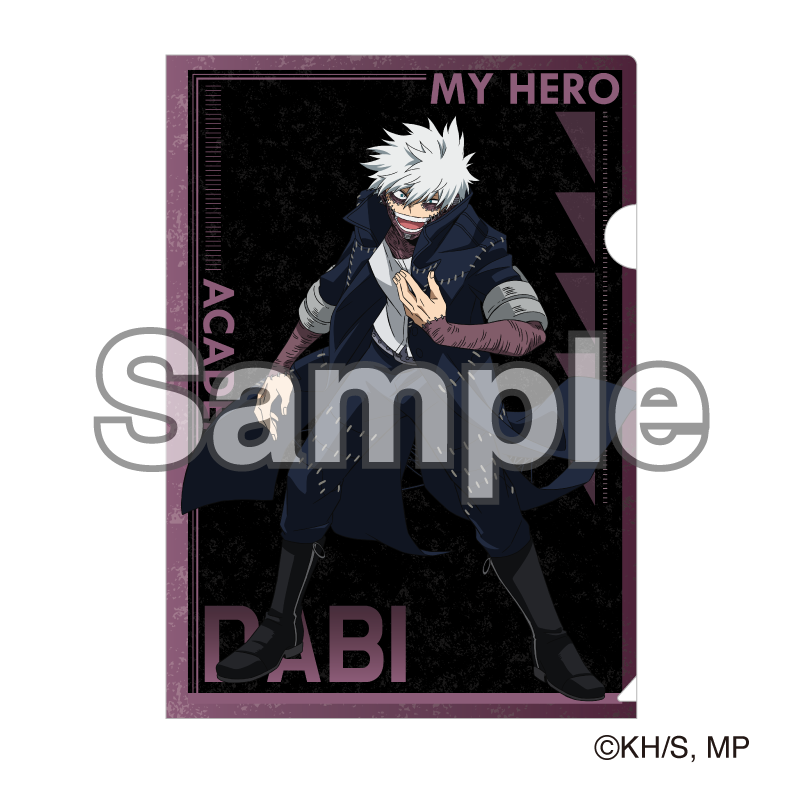 僕のヒーローアカデミア クリアファイル 6期アクション版権③ (荼毘/燈