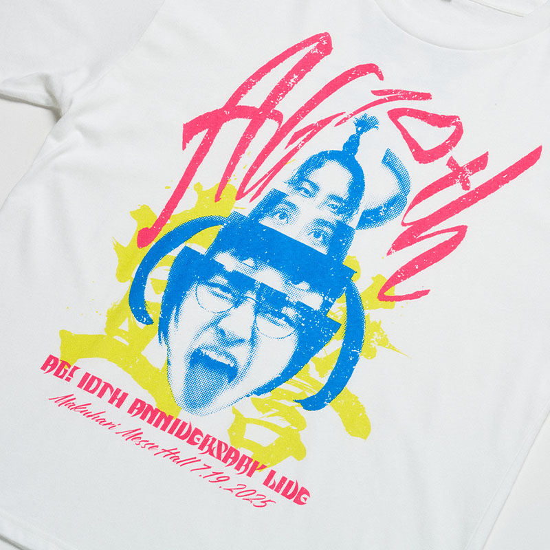 顔顔顔顔TEE/WHITE M【ASOBIMALL(アソビモール)】