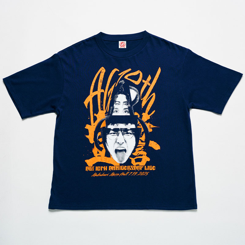 顔顔顔顔TEE/NAVY M【ASOBIMALL(アソビモール)】