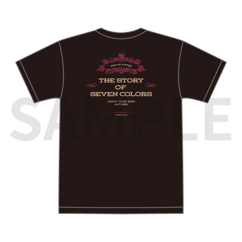 FRUITS ZIPPER Tシャツ -JAPAN TOUR2024 edition-（キッズサイズ