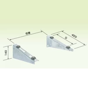K-KTZ5E (オーケー器材)｜クーラーキャッチャー ルームエアコン据付