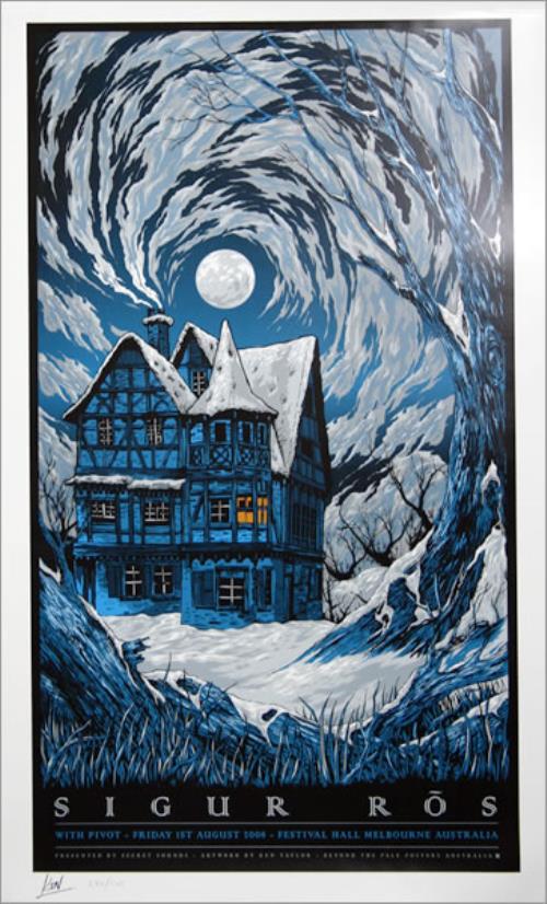 Sigur Ros Australian Tour Poster Australian poster (452758)