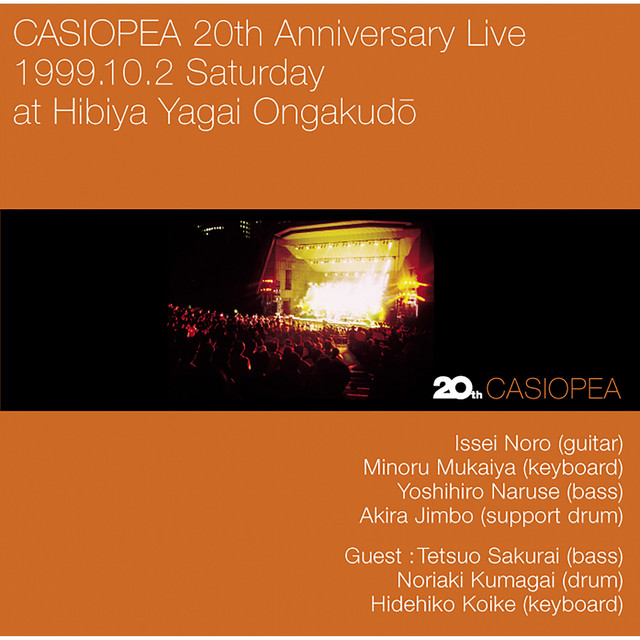 Casiopea – 20TH (Live) - Gear & Equipment Used on the Album