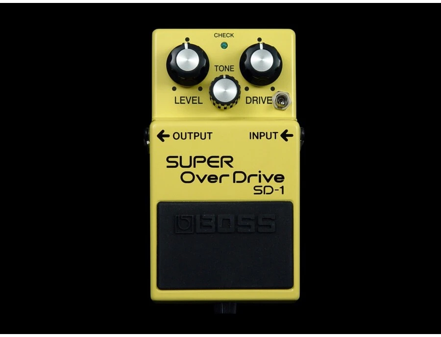 Keeley Boss SD-1 Super Overdrive Ge 5 Star w/Diode Switch Mod