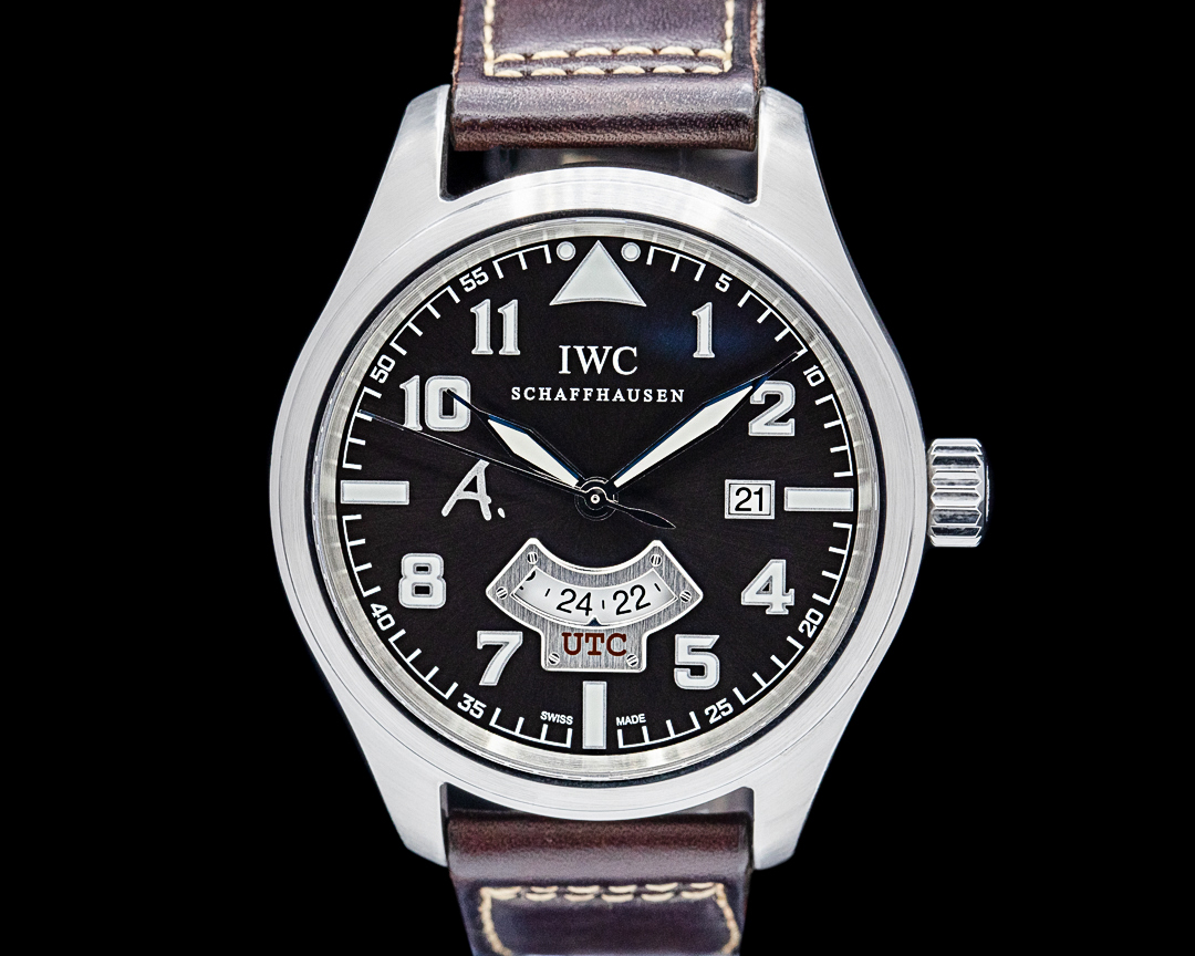 65461) IWC IW326104 Pilot UTC Antoine De Saint Exupery SS Brown