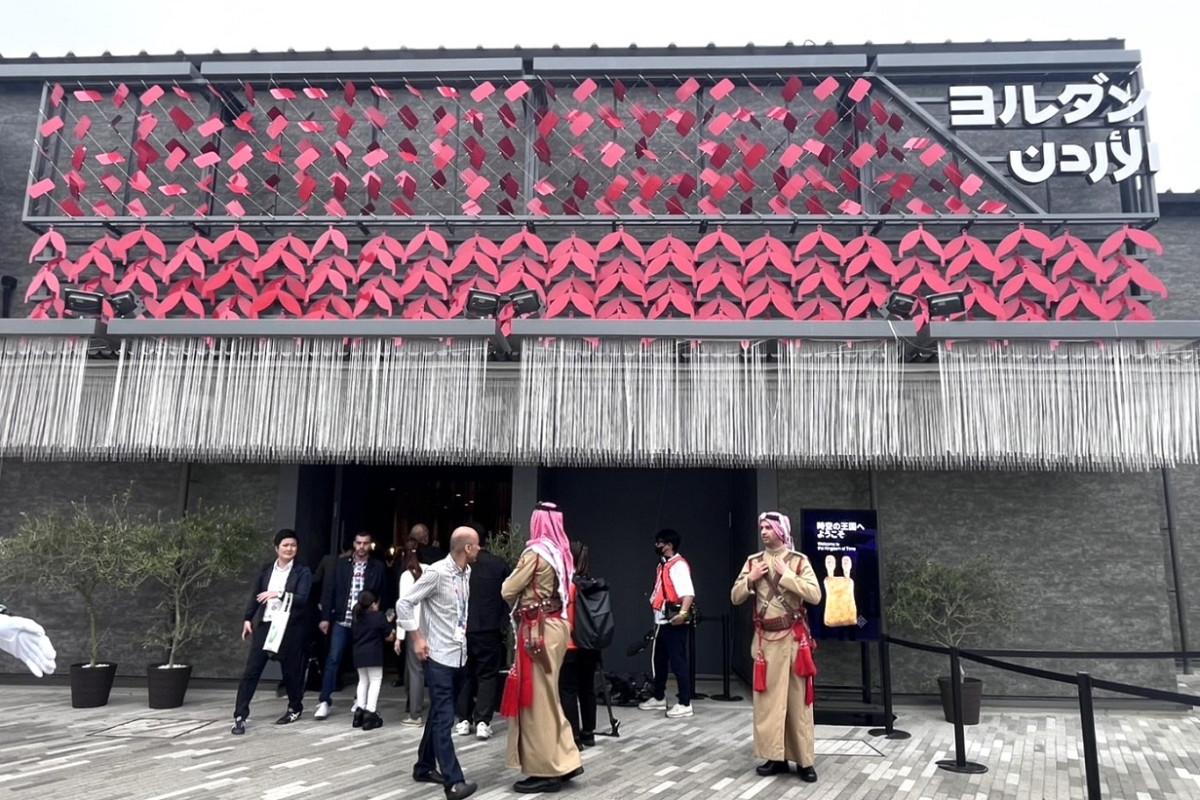 ヨルダン館外観 - 大阪ベイ経済新聞