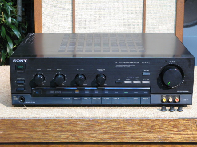 TA-AV500 SONY - HiFi-Do McIntosh/JBL/audio-technica/Jeff Rowland