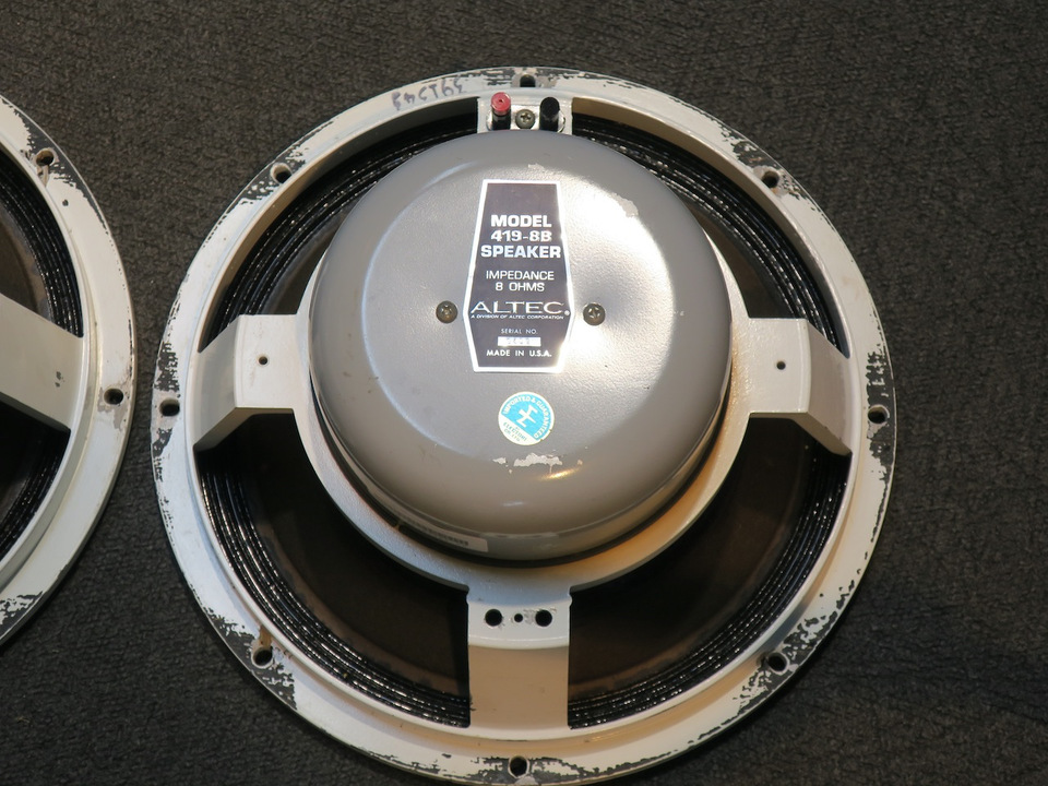 ALTEC 405A 拡張レンジスピーカー 8Ω ALTEC 405Aが届きました: craftな毎日