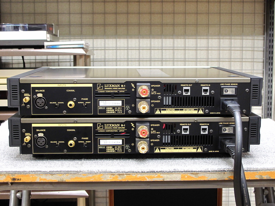 B-1 LUXMAN - 中古オーディオ 高価買取・販売 ハイファイ堂