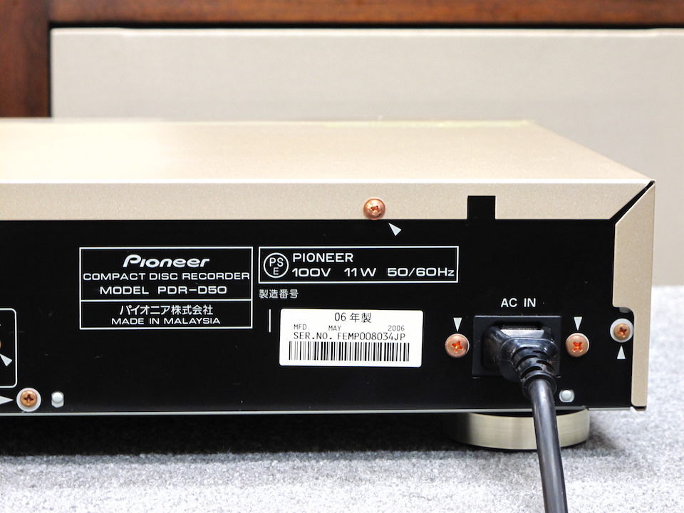 PDR-D50 Pioneer - 中古オーディオ 高価買取・販売 ハイファイ堂