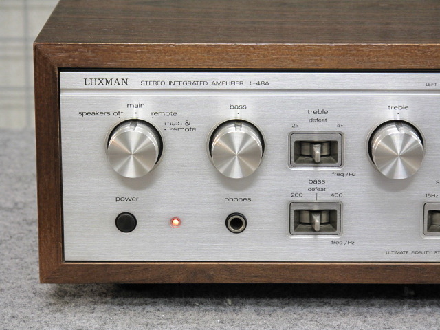 L-48A LUXMAN - 中古オーディオ 高価買取・販売 ハイファイ堂
