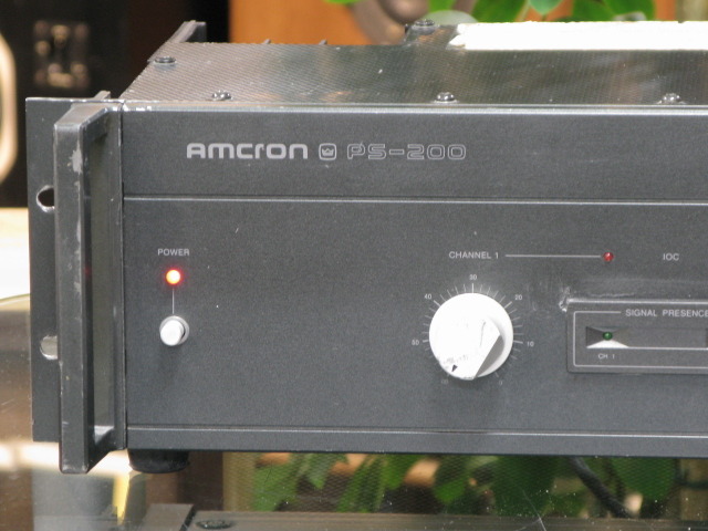 PS-200 AMCRON - 中古オーディオ 高価買取・販売 ハイファイ堂