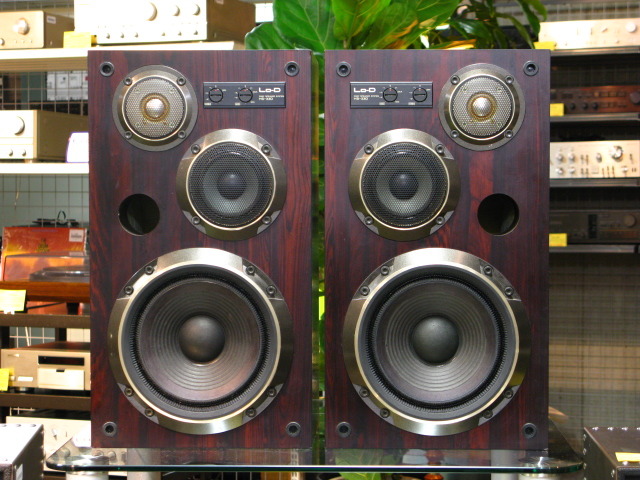 Lo-D 3ウェイスピーカー HS-33D ペア Lo-D HS-33D 3ウェイスピーカー