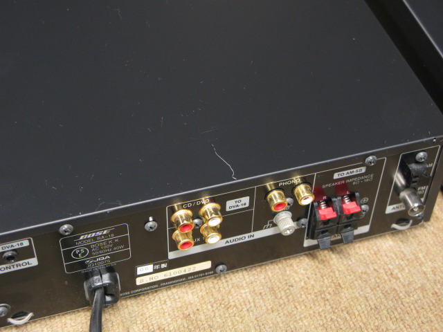 RA-18+DVA-18 BOSE - 中古オーディオ 高価買取・販売 ハイファイ堂