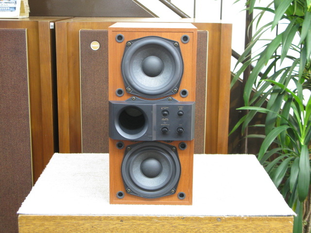 動作確認済】DENON DSW-33 サブウーファー ブラウン DENON DSW-33