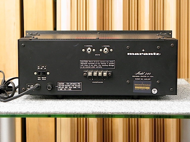 Model 240 marantz - 中古オーディオ 高価買取・販売 ハイファイ堂