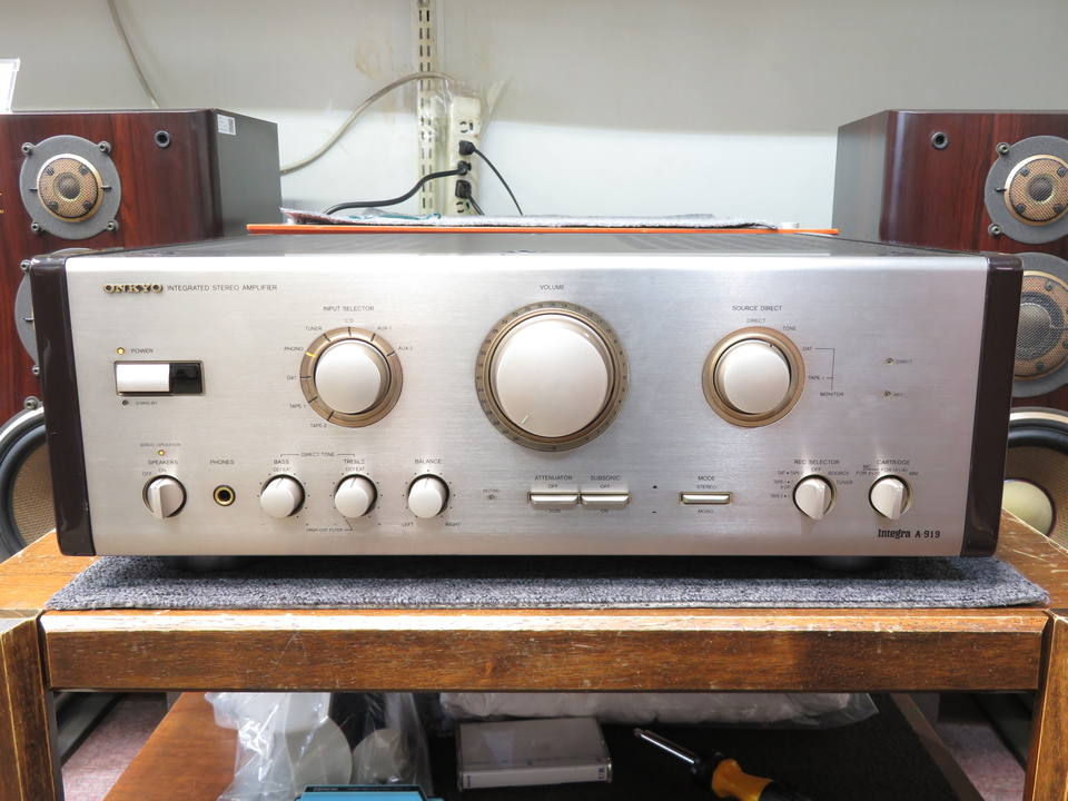 Integra A-919 ONKYO - 中古オーディオ 高価買取・販売 ハイファイ堂