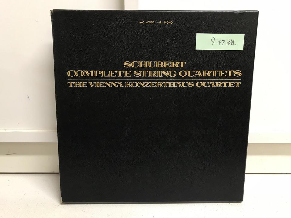 ウィーン・コンツェルトハウス弦楽四重奏団 シューベルト弦楽四重奏曲