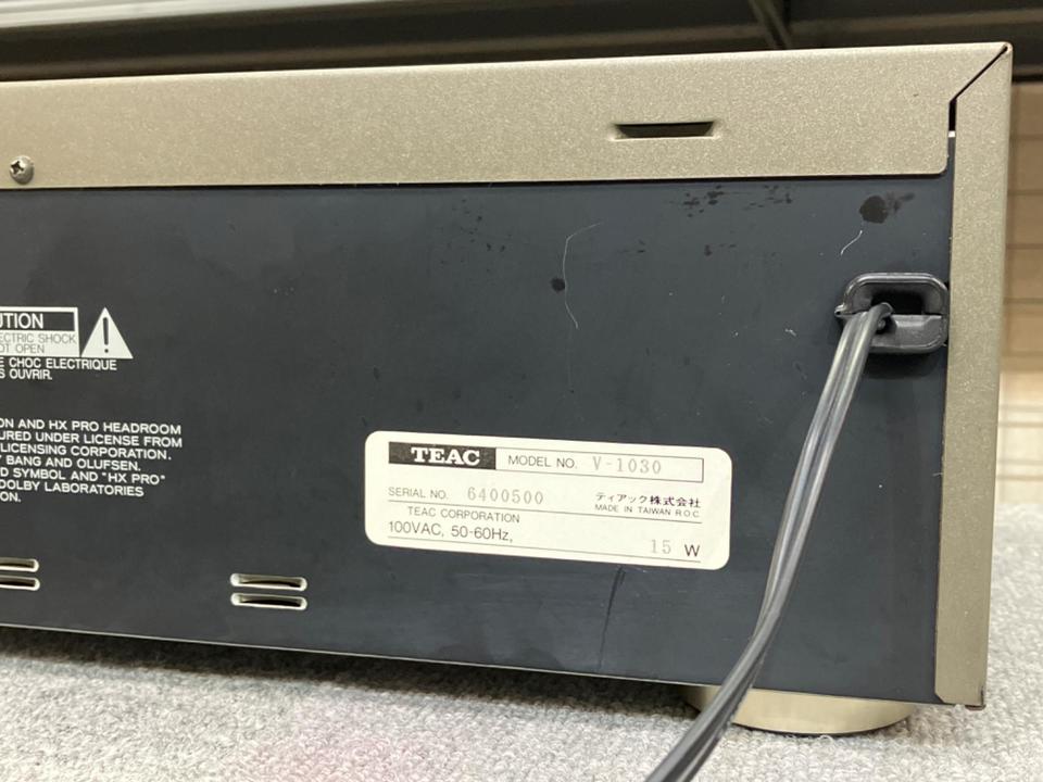 V-1030 TEAC - 中古オーディオ 高価買取・販売 ハイファイ堂