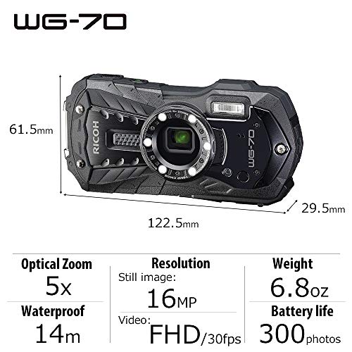 Ricoh WG-70 Review, Specs, & Sample Images