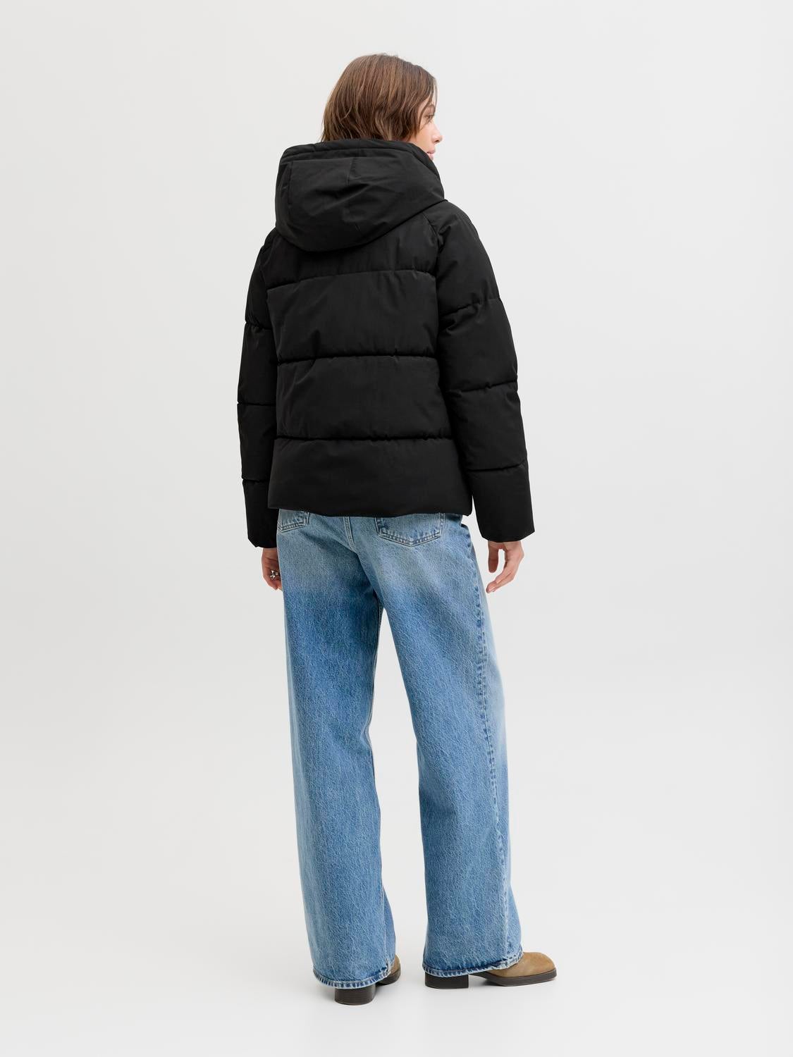JXGLOBAL Puffer jacket | Black | JJXX®