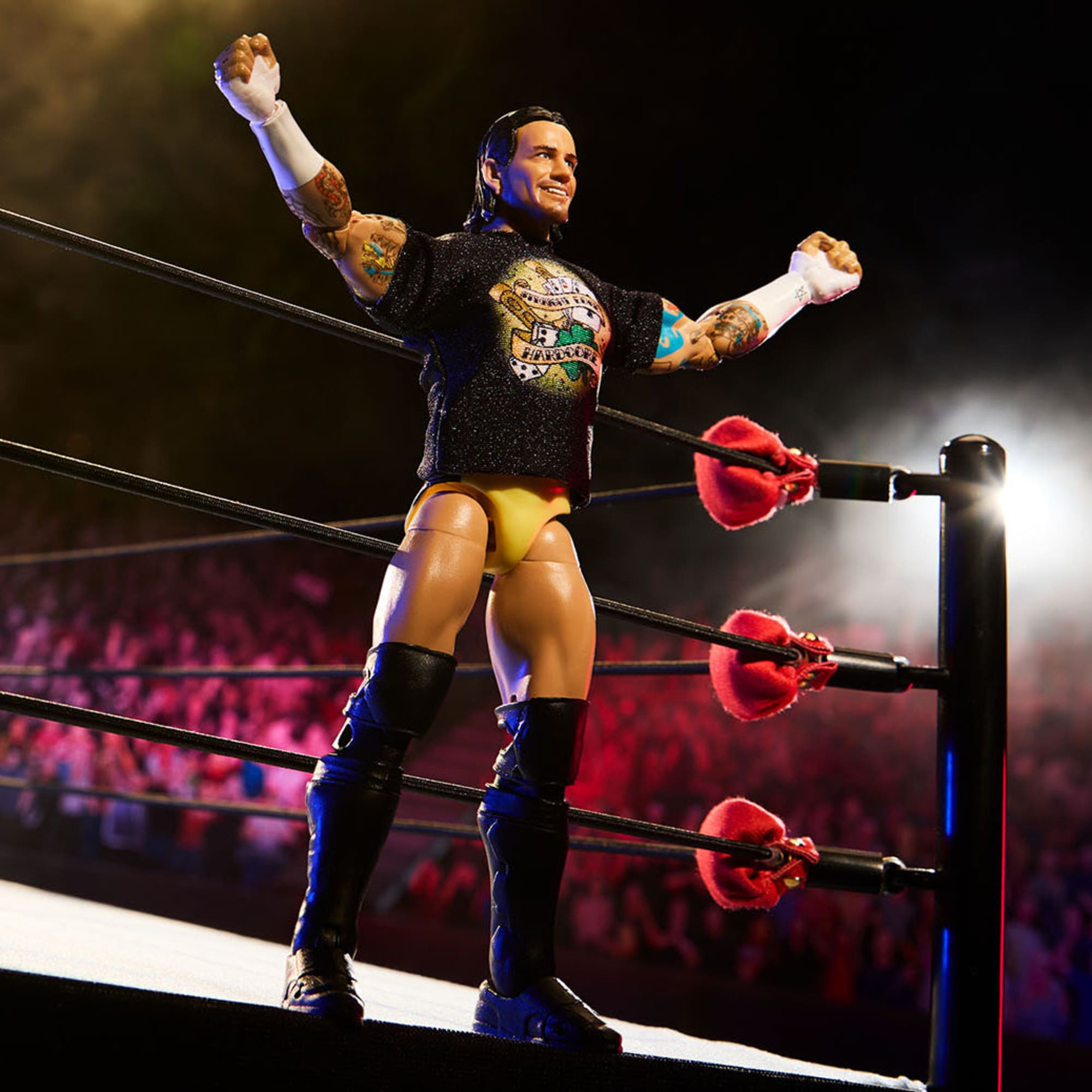 WWE Ultimate Edition CM Punk Action Figure | Mattel Creations