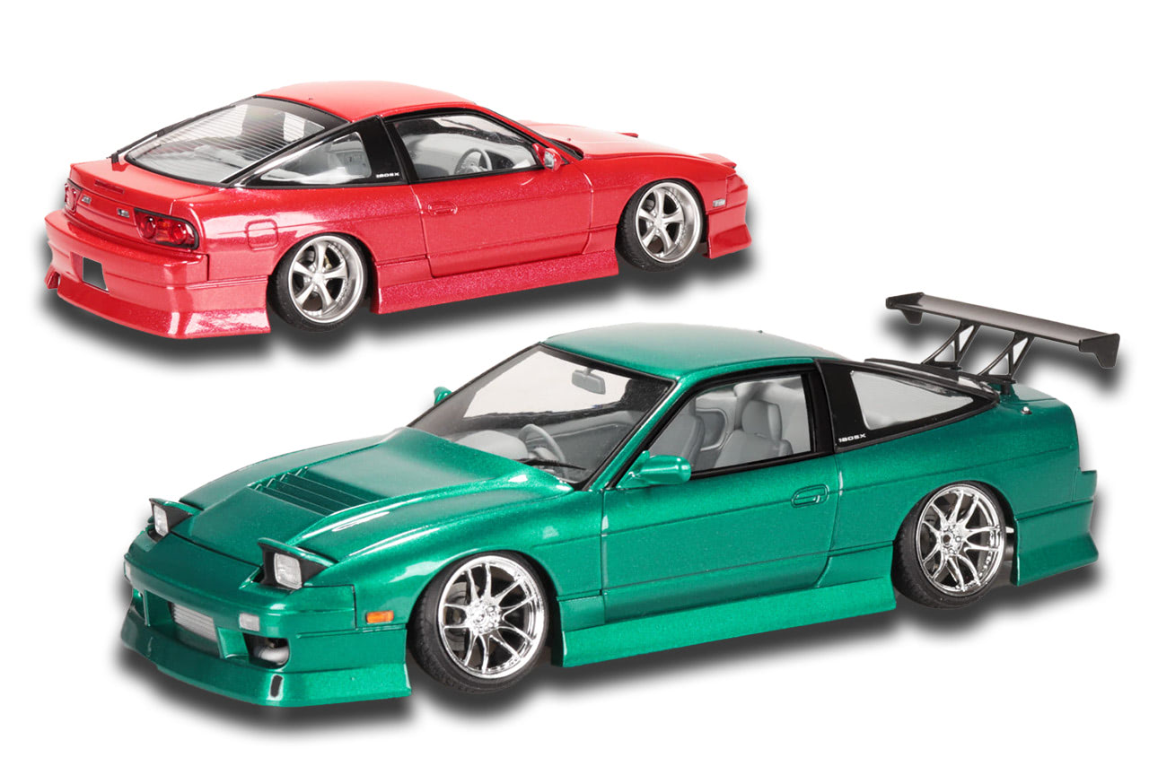 金型追加！【12月発売予定】180SX第二弾はフルエアロにWORK VS-KF＆