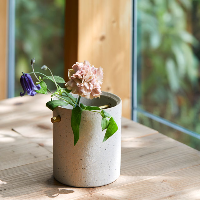 WEB限定】明山窯 HIJICA TEOKE vase S｜園芸｜中川政七商店 公式サイト