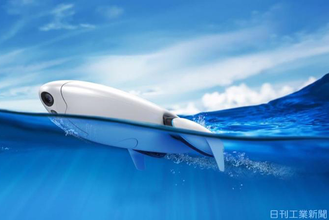 トビウオ型の水上ドローンが誕生、何に使う？｜ニュースイッチ by 日刊