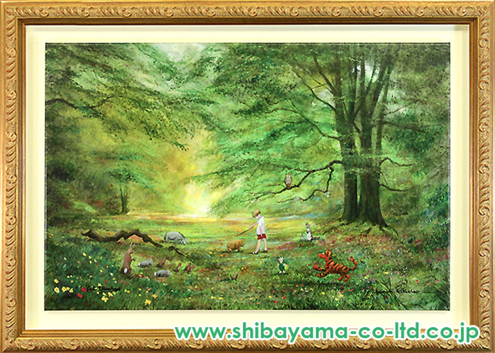 ピーター・エレンショウ「くまのプーさんより『The Knighting of Pooh