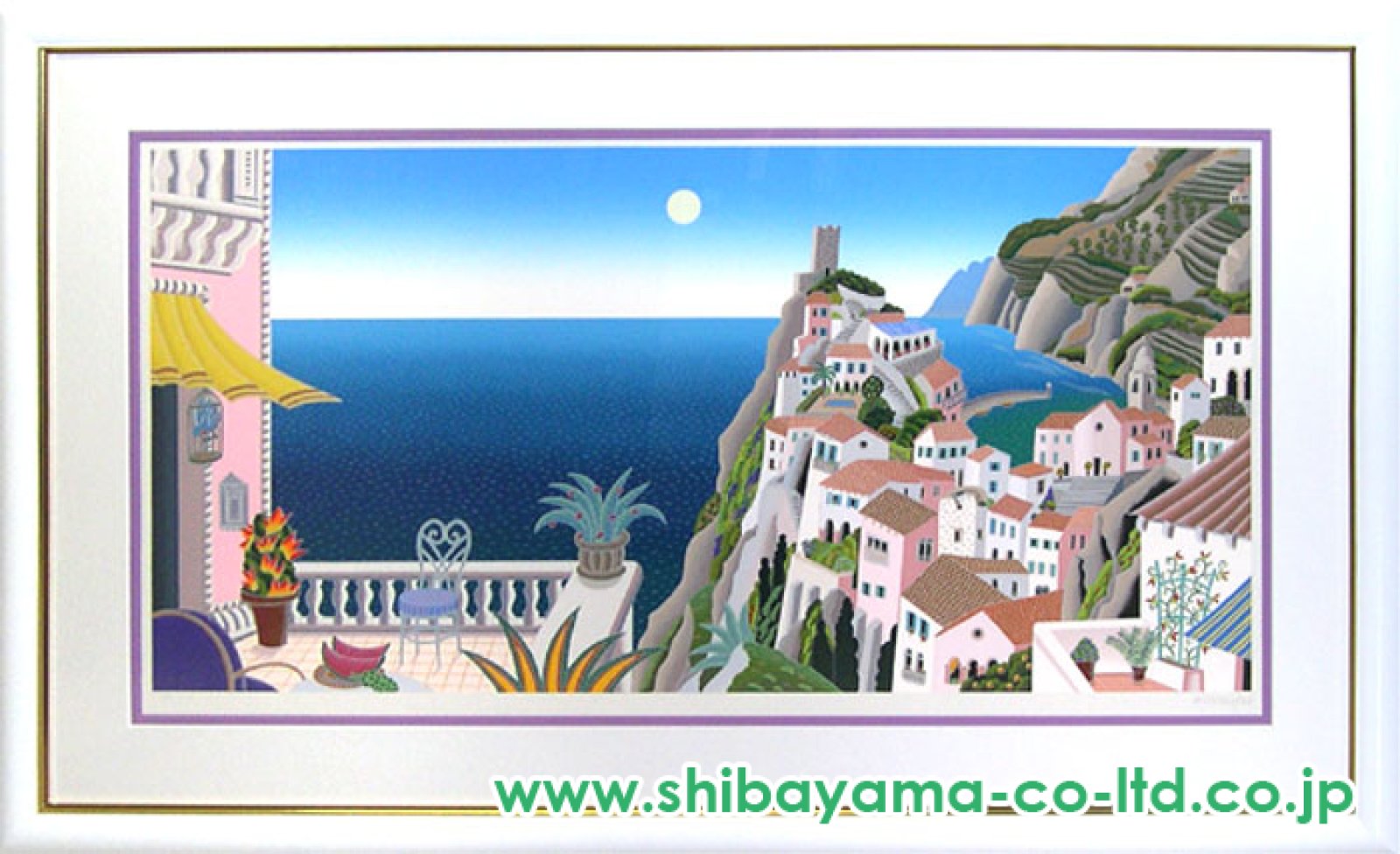 トーマス・マックナイト「ベルナッツア」シルクスクリーン :: 絵画買取