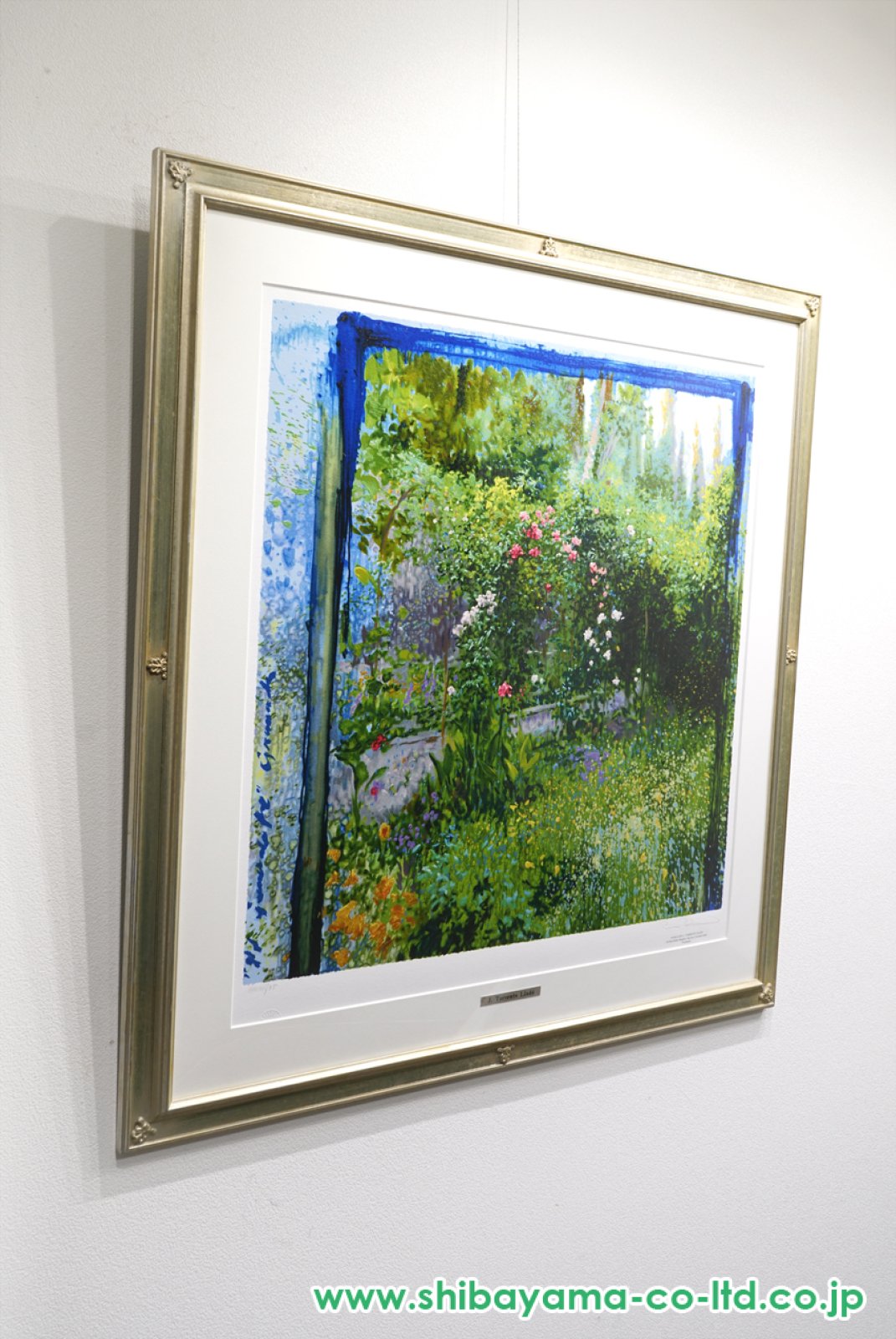 ホアキン・トレンツ・リャド「薄明かりのヘネラリッフェ」シルク