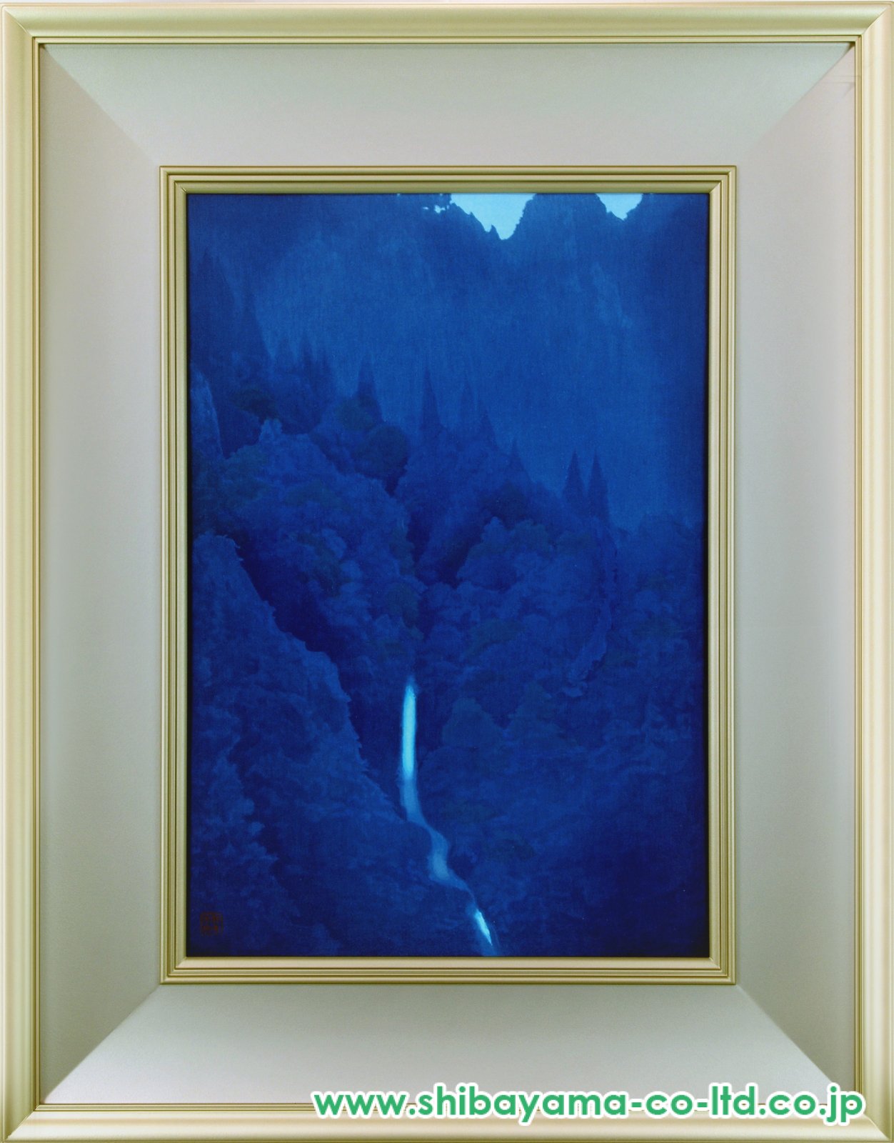 東山魁夷「夕静寂」木版画 :: 絵画買取・販売 - シバヤマ