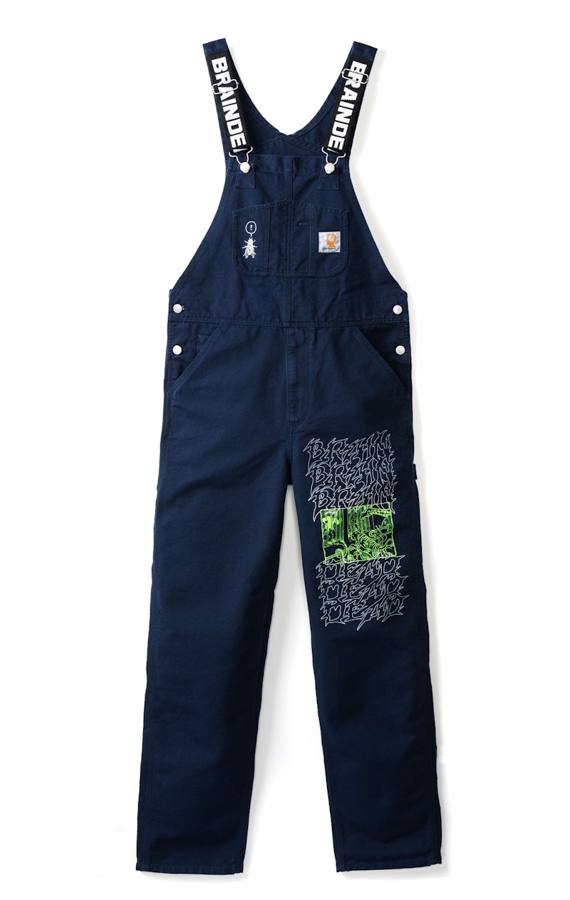 CARHARTT X BRAINDEAD オーバーオール サロペットパンツ S Brain Dead
