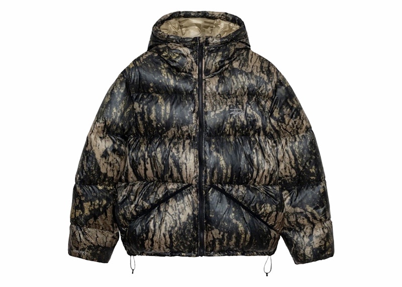 Stussy Micro Ripstop Down Parka Relic Camo Men's - FW23 - US